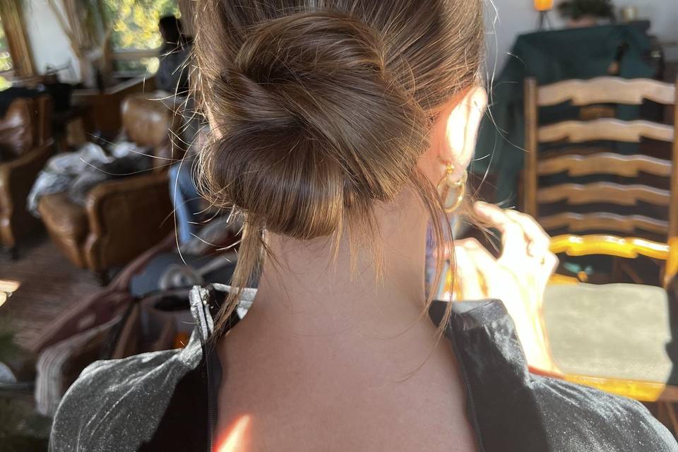 Bridesmaid Simple Updo