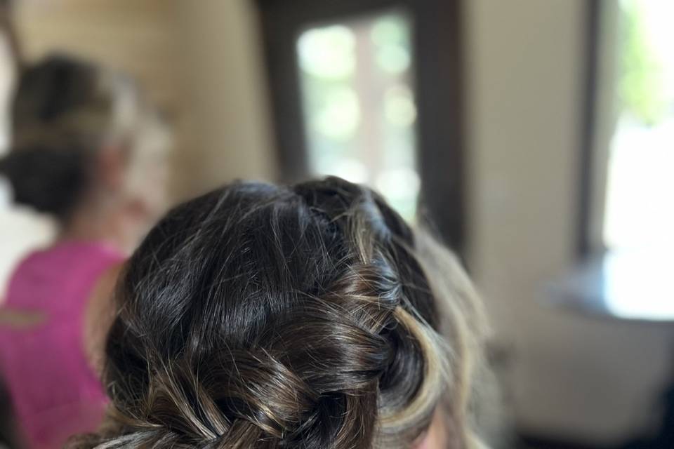 Bridal Russian Updo