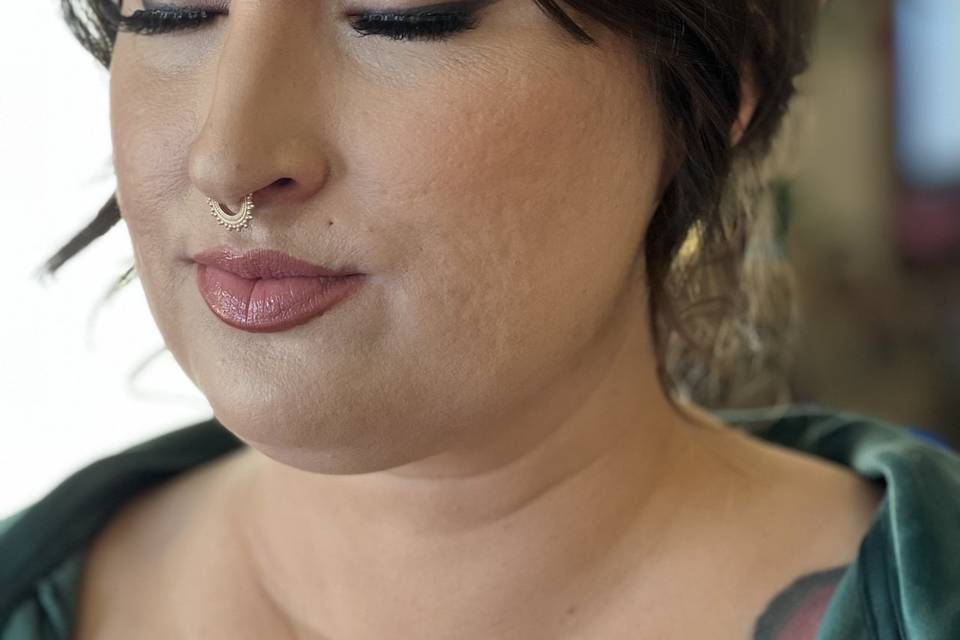 Bridal Makeup Smokey Eyeliner
