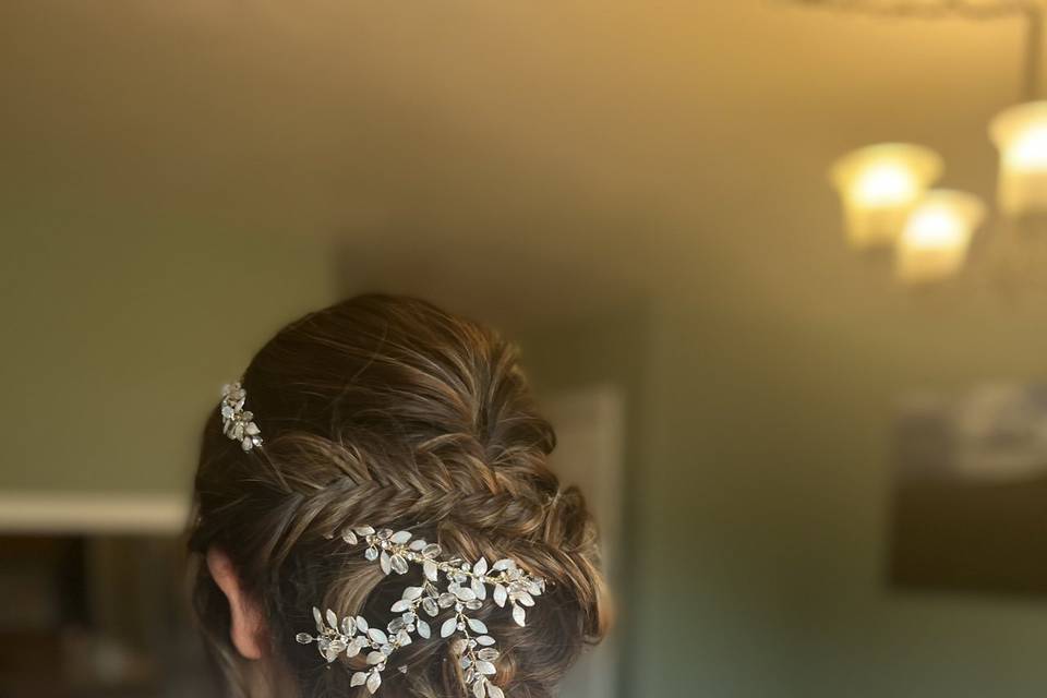 Bridal Updo Fishtail