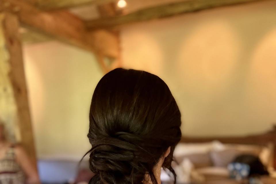 Bridal Low Updo