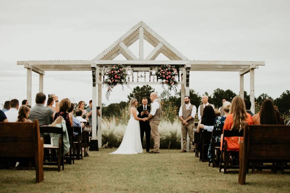 Ceremony in October