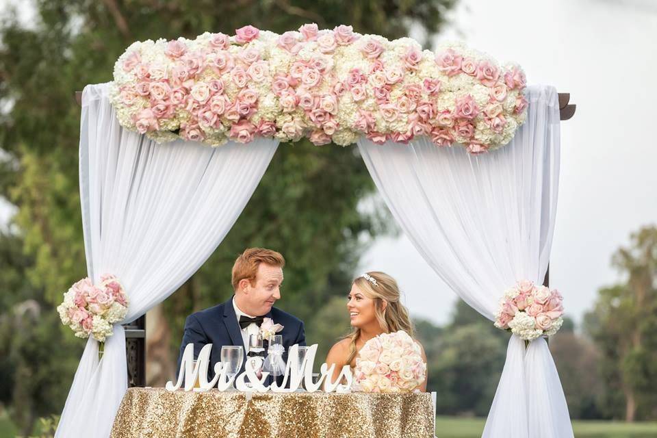 Sweetheart table