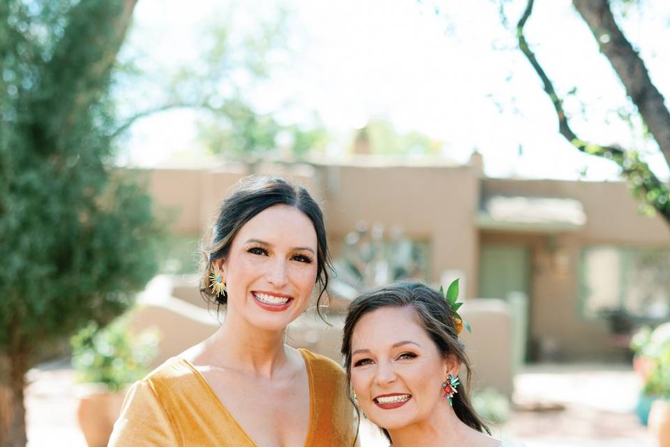 Kara + bridesmaid