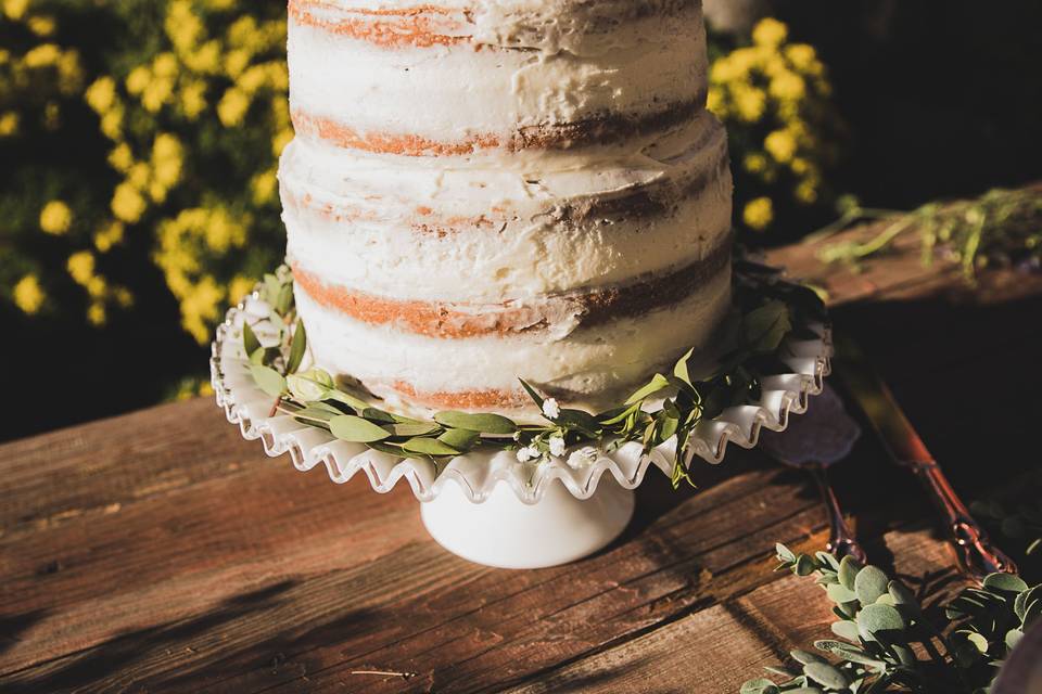 Yummy wedding cake!