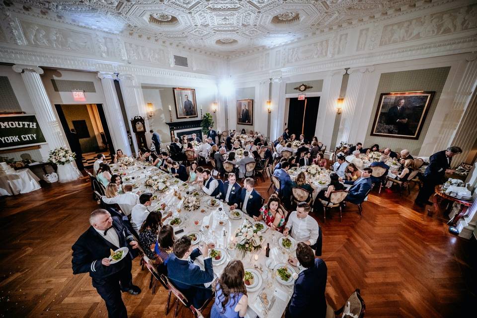 Yale Club Wedding Reception