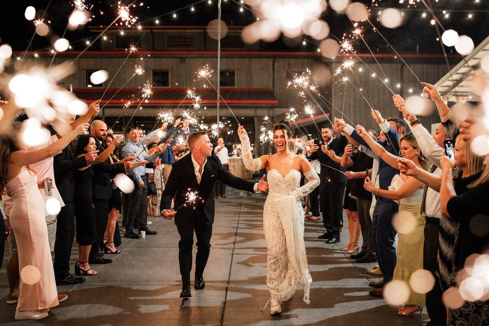 Bride and Groom Exit