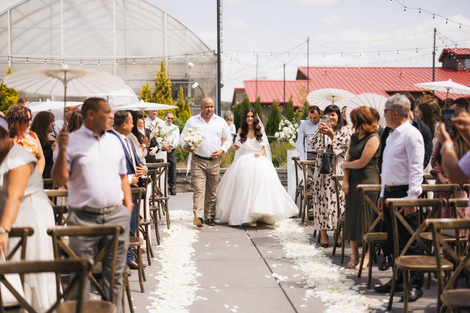 Festival Barn Ceremony