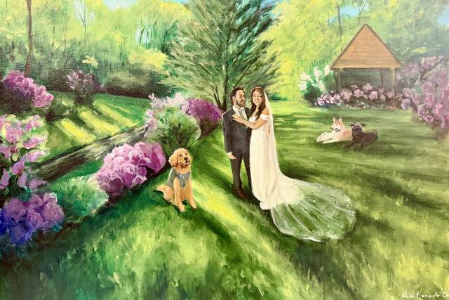 Lexi Hannah, Wedding Painter
