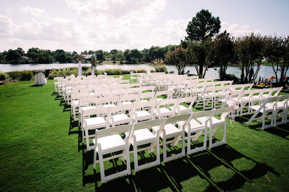 Croquet Lawn Ceremony