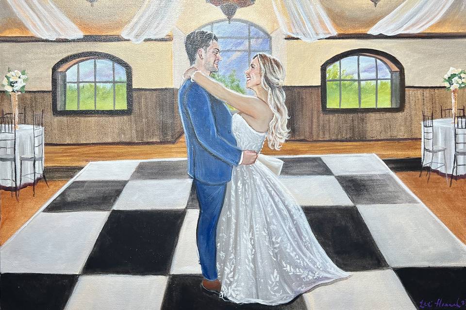 Lexi Hannah, Wedding painter