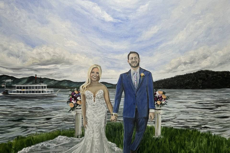 Lexi Hannah Wedding Painter