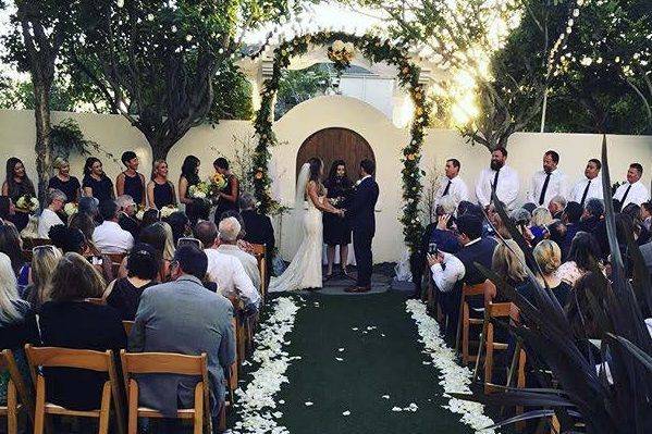 Fall Wedding Ceremony