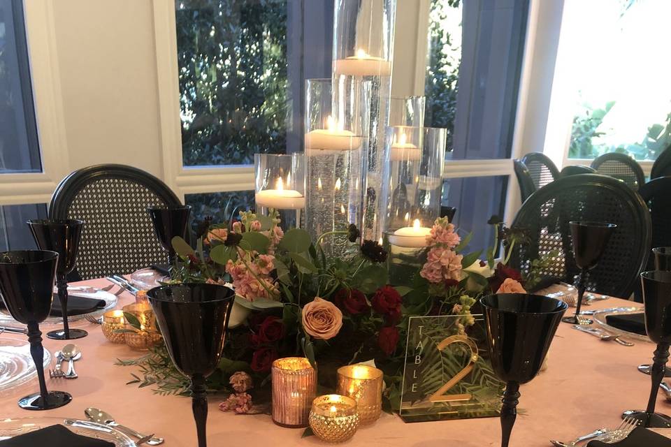 Fall Wedding Table Setting