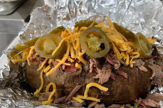 Loaded baked potato