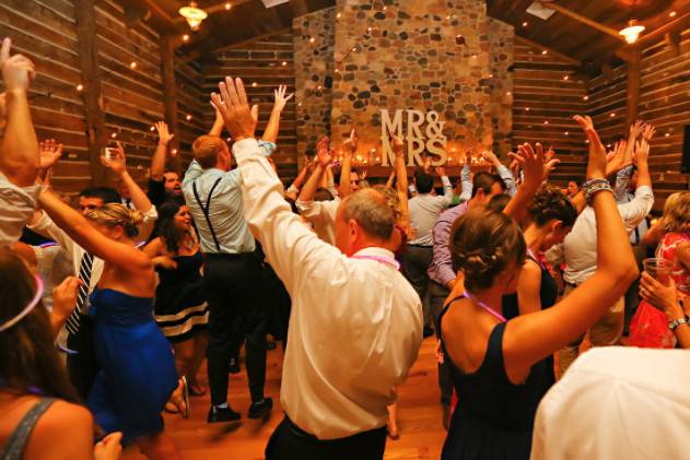 Rockin' a Barn Reception!