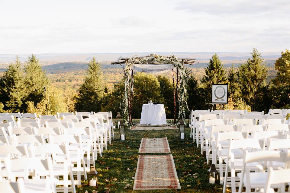 Aisle shot