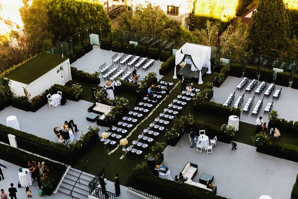 West End Rooftop Reception