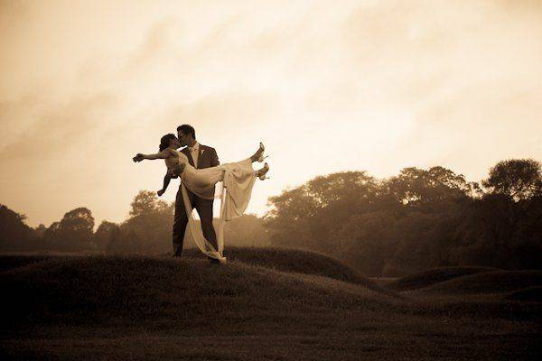 Creative couple portrait