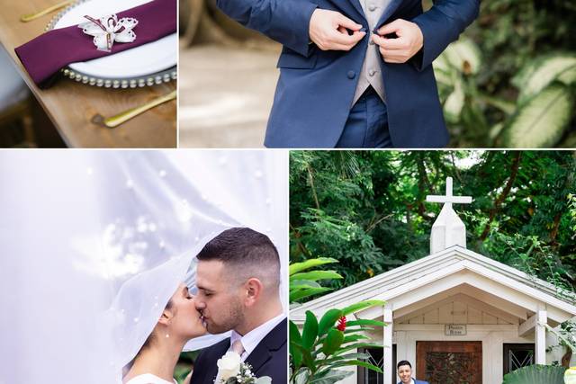 Cauley Square Wedding Collage