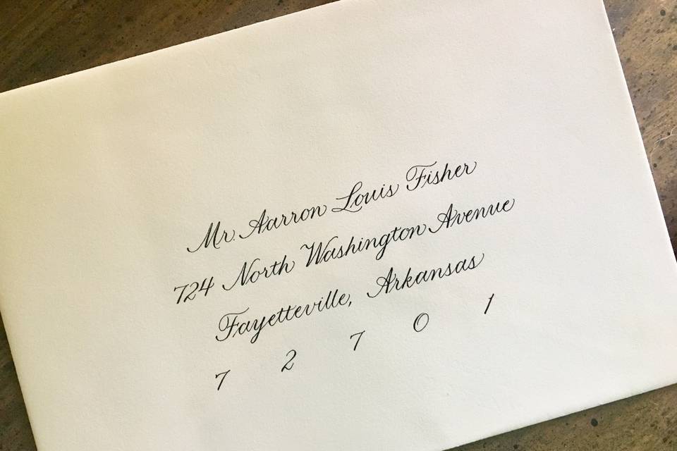 Elegant envelope