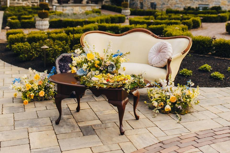 Decorated Lounge Spaces