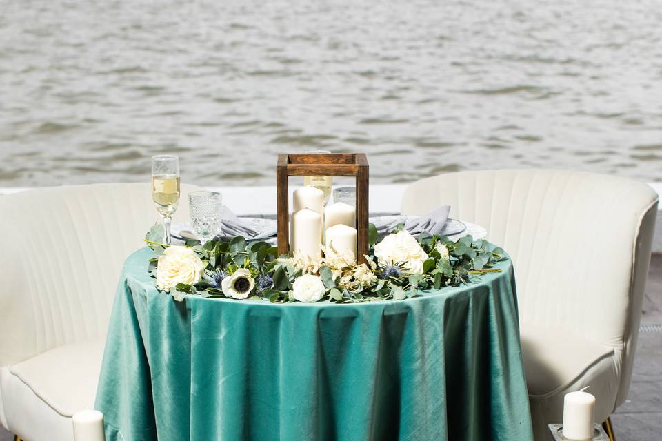 Sweetheart Table by the River