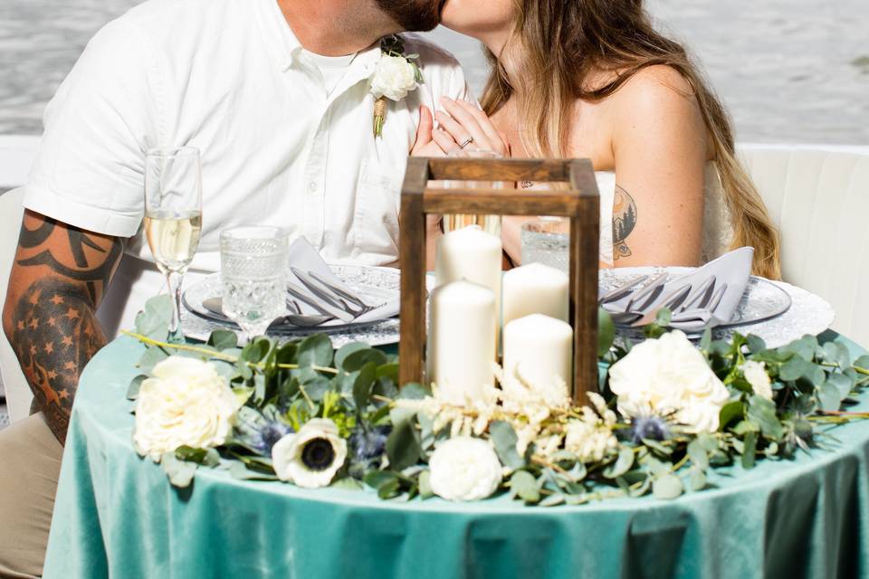 Sweetheart Table by the River