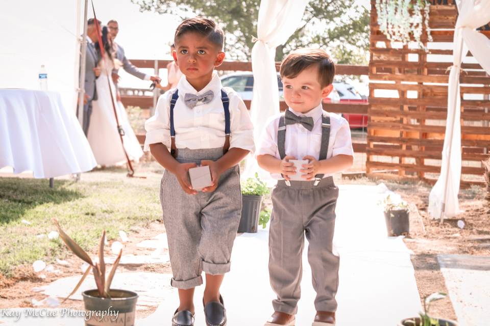 Adorable ring bearers