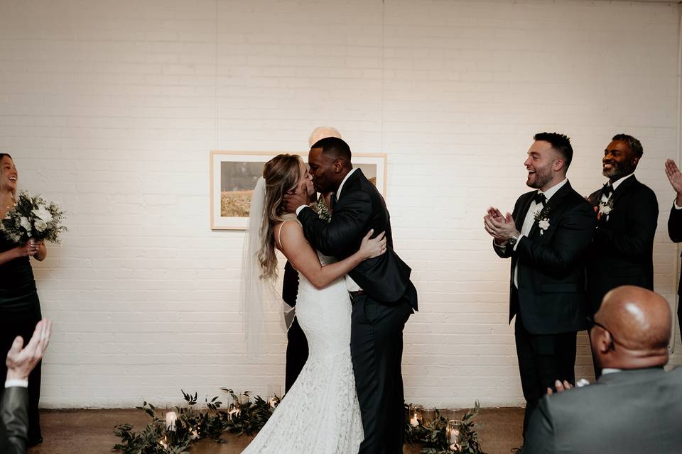 Ceremony in the gallery