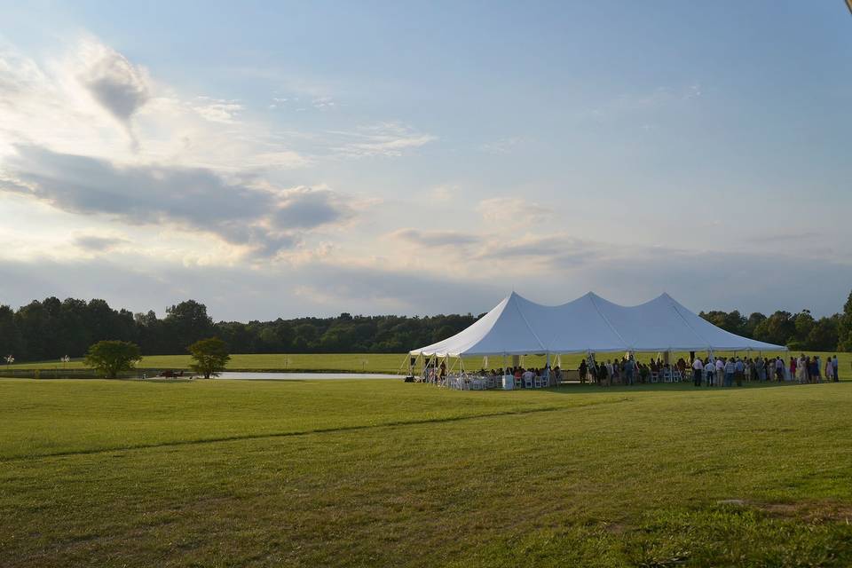 Tented Outdoor Reception