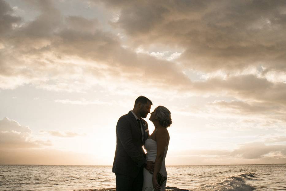 Sunset Wedding Maui