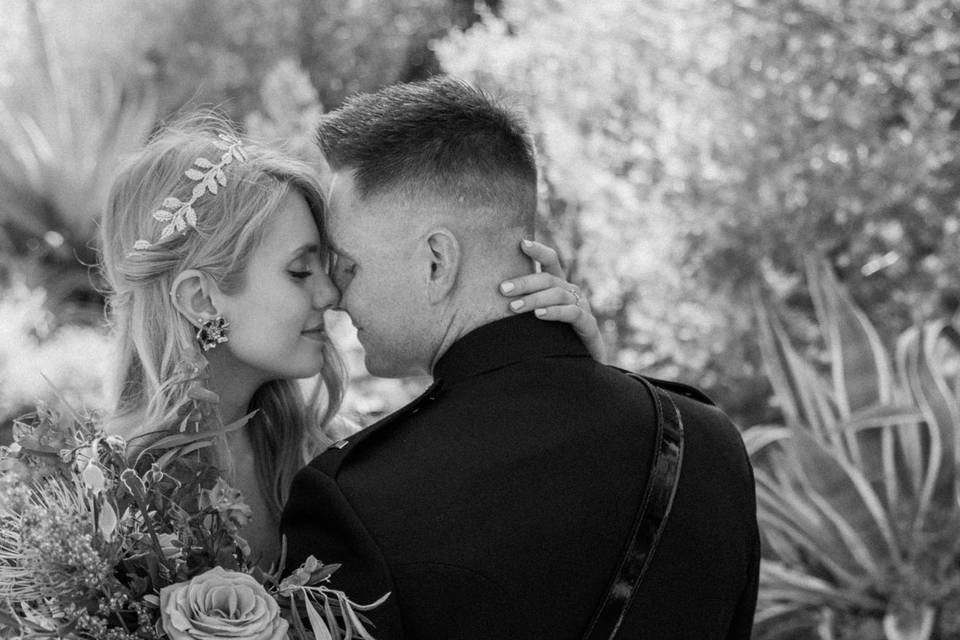 Romantic Wedding Photo Napa