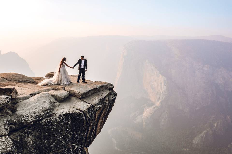 Wedding Couple Yosemite