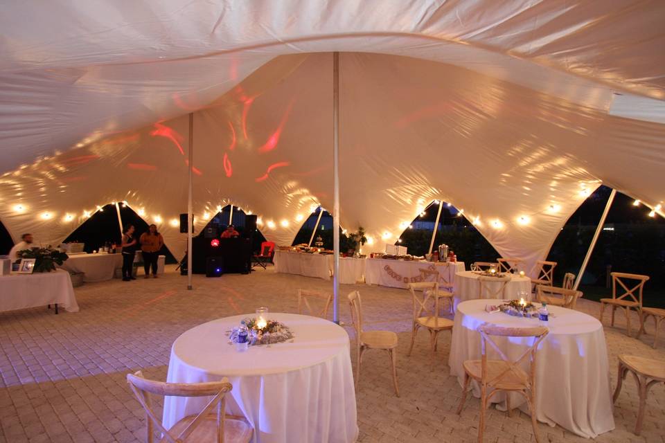 Inside Tent lighting