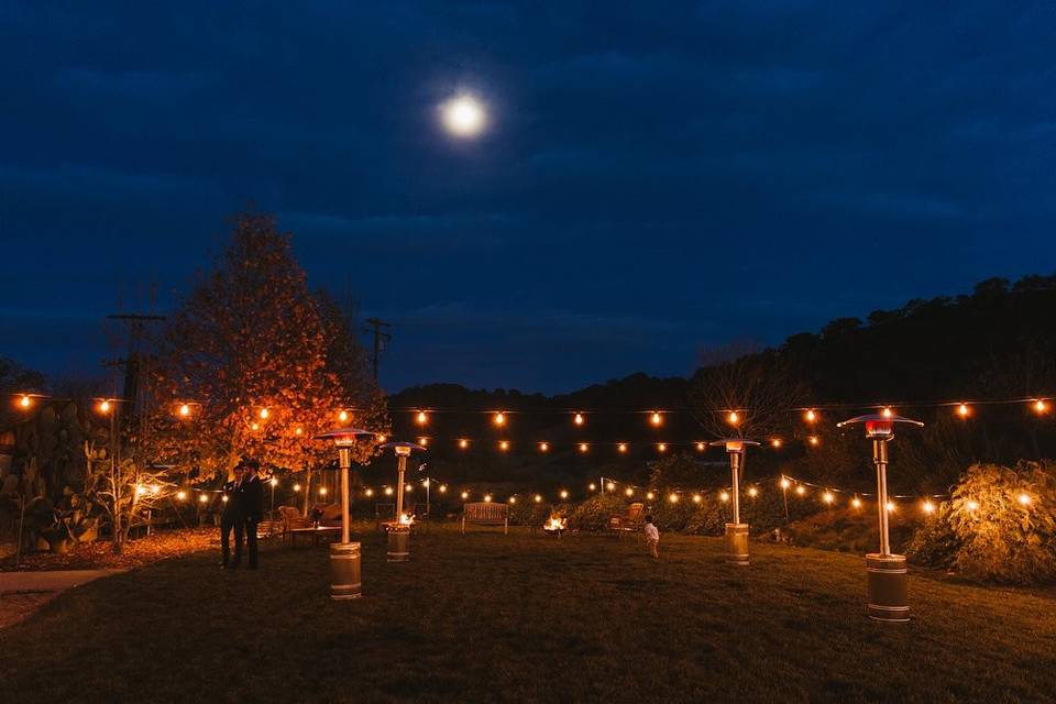 Moonlight on the ranch