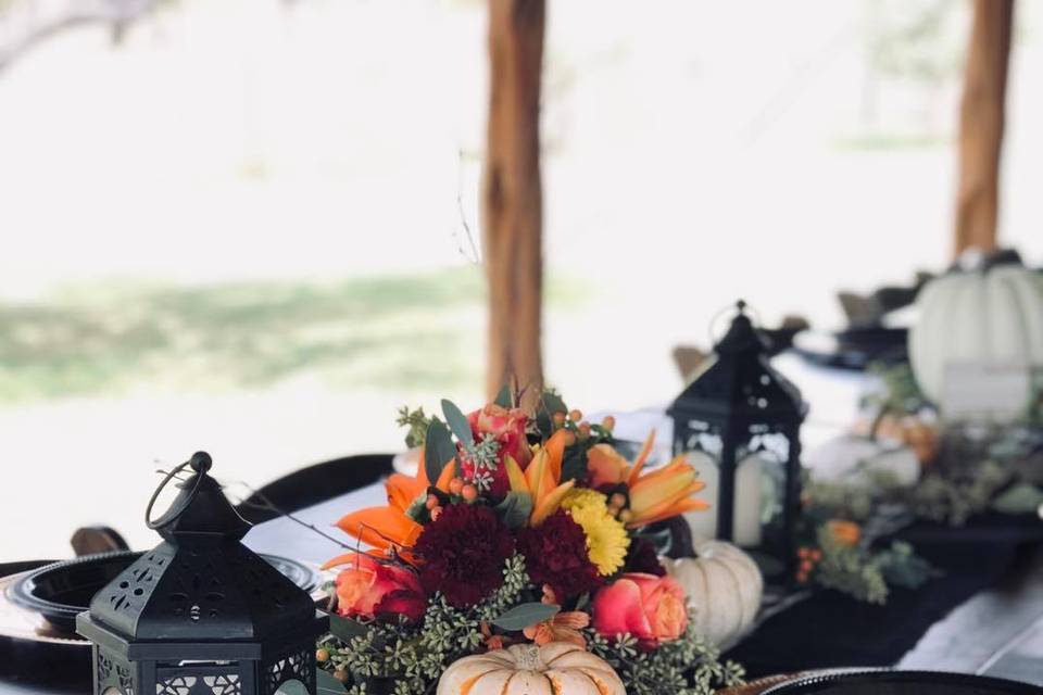 Colorful Fall Bridal Shower