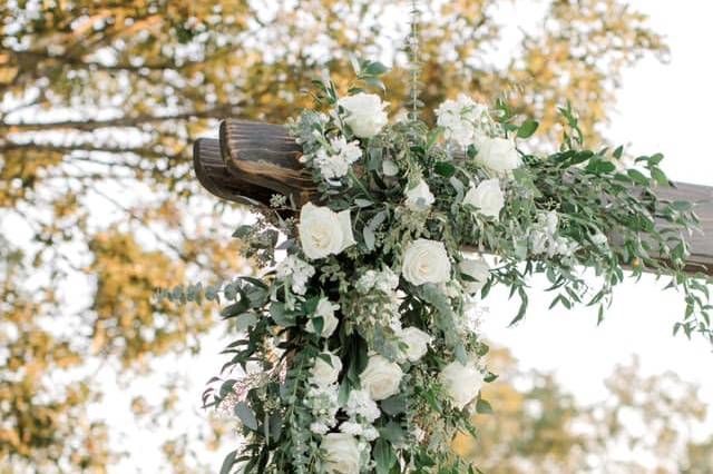 Classic Elegant White Wedding