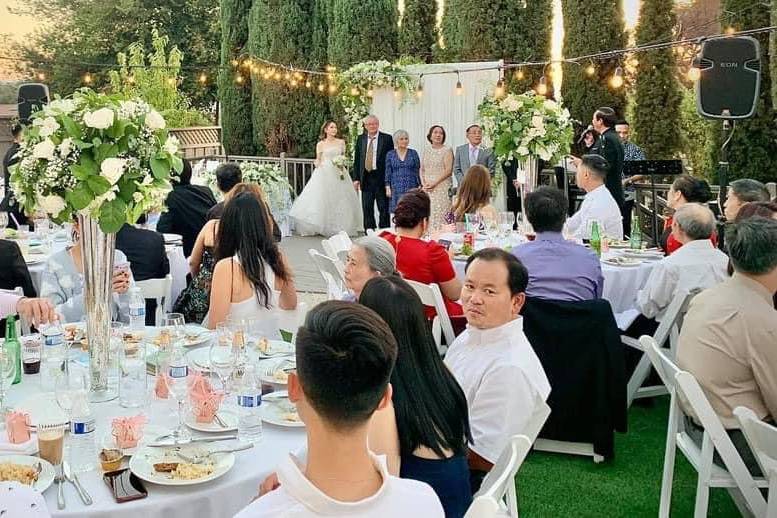 Beautiful bride & groom