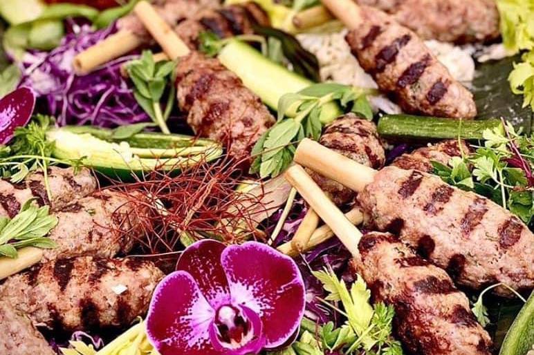 Vnmese Pork Kebab