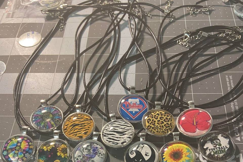 Sublimated Necklaces