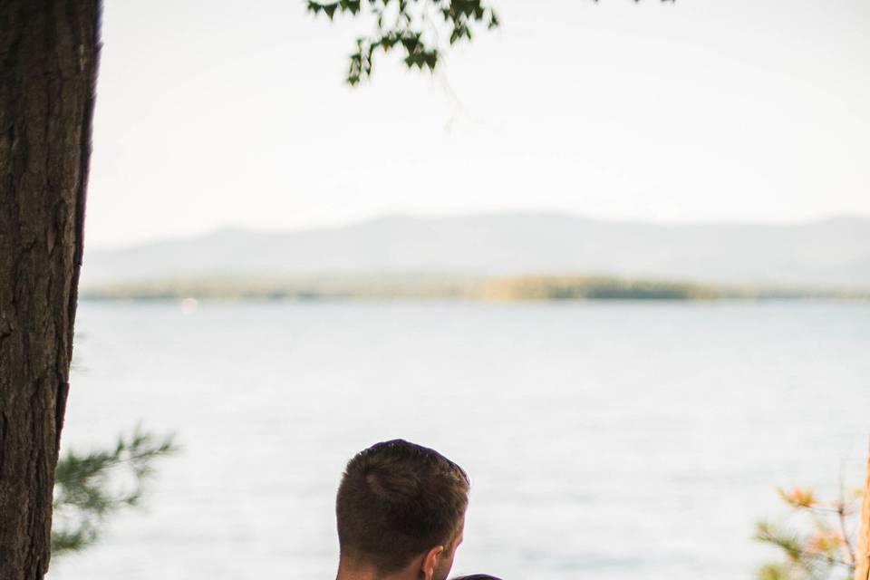 Shanya & Patrick's engagement shoot with Classic Photographers' Christian N. at Lake Winnipesaukee in New Hampshire!