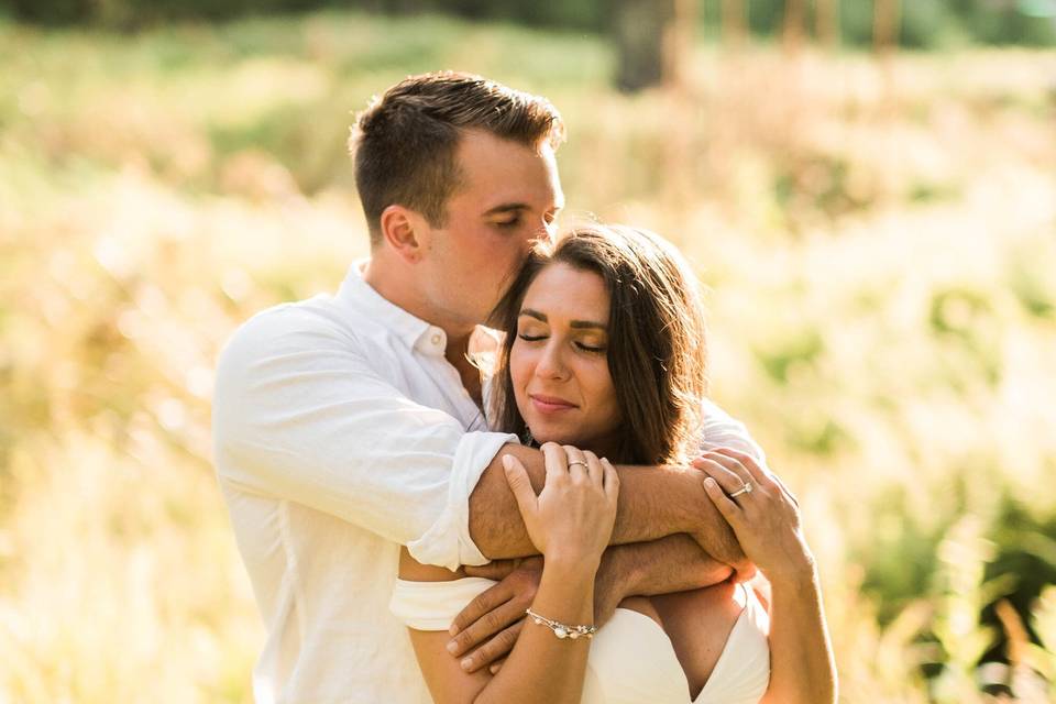 Shanya & Patrick's engagement shoot with Classic Photographers' Christian N. at Lake Winnipesaukee in New Hampshire!