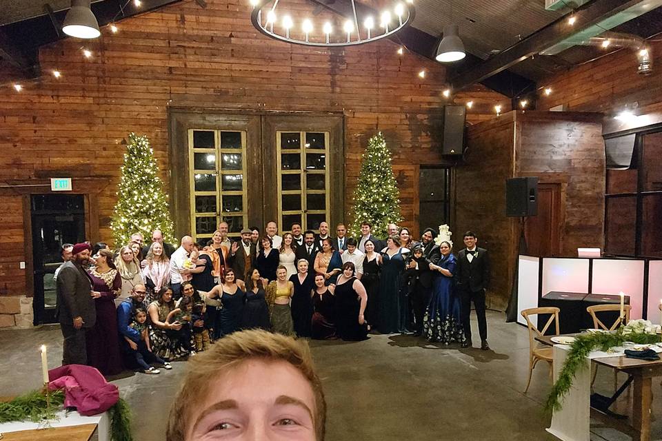 Selfie with the guests