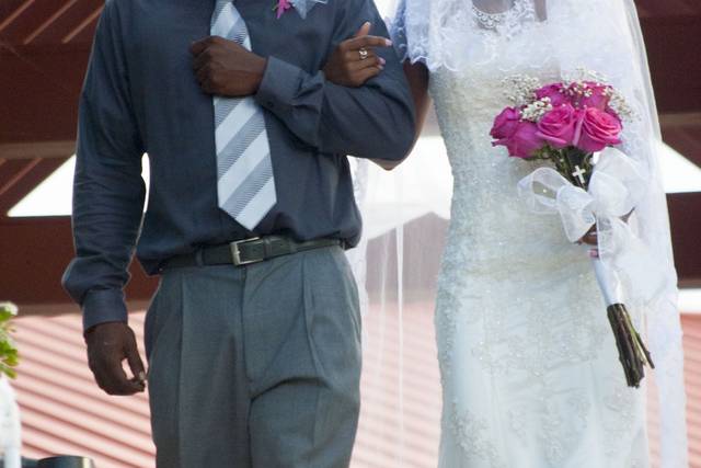 Walking down the aisle