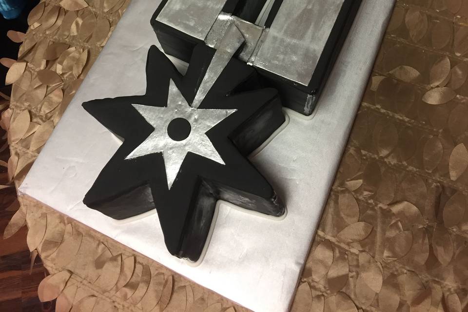 Spurs Groom's cake