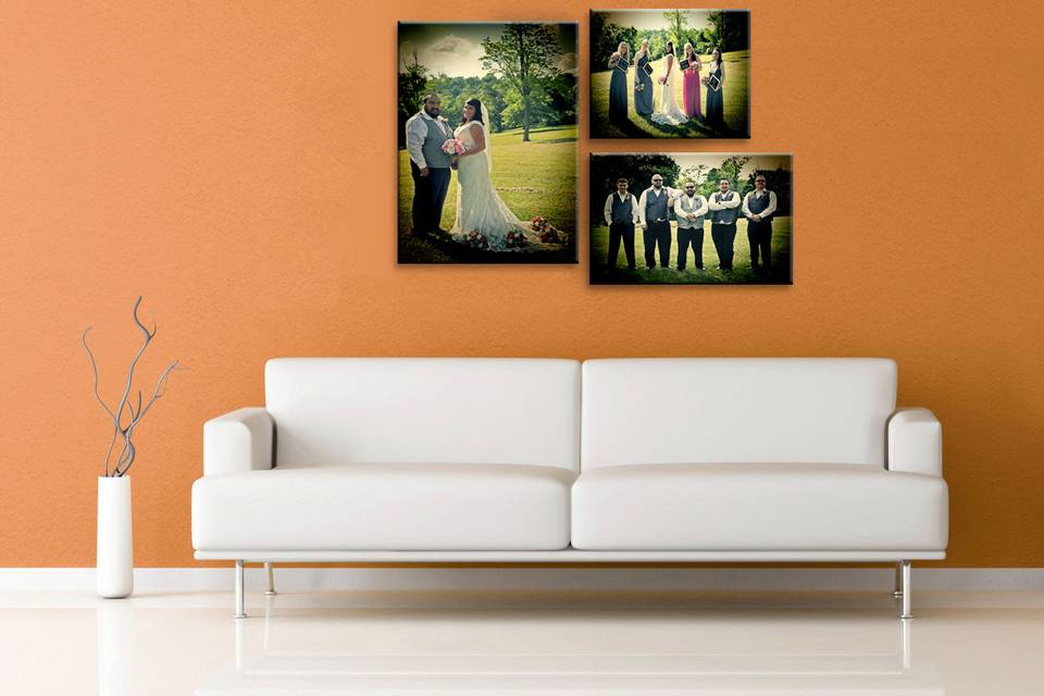 Wedding collage decor