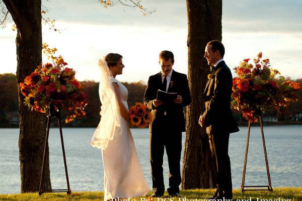 Lakeside Ceremony at the Inn at Woodloch