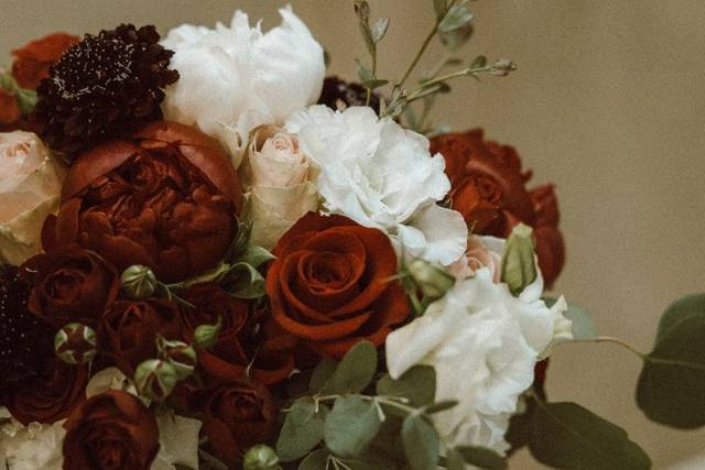 Round Bridal Bouquet