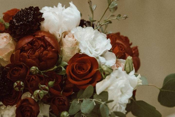Round Bridal Bouquet